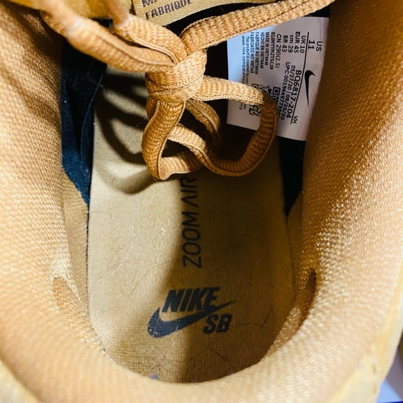 USED Nike SB Dunk Low Wheat - Picture 7 of 14